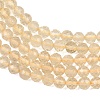 Natural Lemon Quartz(Heated) Beads Strands GG-NH0007-A01-01-5