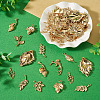Leaf Theme DIY Jewelry Making Findings Kits DIY-TA0015-57-5