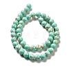 Synthetic Turquoise and Sea Shell Assembled Beads Strands X-G-D482-01A-08-3