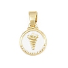Brass Charms KK-E798-01E-G-1
