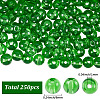 250Pcs Glass Round Beads GLAA-SP0001-49C-2