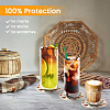 Polyester & Cotton Woven Coasters AJEW-WH0874-001-4