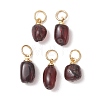 Natural Amber Pendants PALLOY-JF05375-01-1