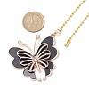 Butterfly Alloy Rhinestone Ceiling Fan Pull Chain Extenders FIND-JF00140-2