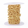 Brass Paperclip Chains CHC-G007-01G-01-6