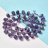 Natural Amethyst Beads Strands G-H297-B09-01-2