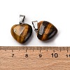 Natural Tiger Eye Pendants G-I311-A07-3