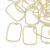 Alloy Open Back Bezel Pendants LS-PALLOY-S121-81B-1