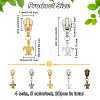 Alloy Replacement Zipper Sliders PALLOY-PH01591-01-2