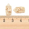 Brass Charms KK-E090-42G-3