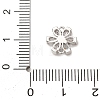 Brass & Rhinestone Connector Charms RB-CBAFDDC-01P-3