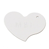 100Pcs Heart Shaped Paper Blank Price Tags CDIS-P008-01B-2