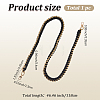 Acrylic Cable Chain & Polyester Braided Cord Bag Straps FIND-WH20033-020KCG-B-2