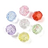 Transparent Acrylic Beads OACR-Q015-02A-1