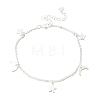 304 Stainless Steel Charm Bracelets BJEW-K305-14S-4