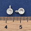 Brass Pave Cubic Zirconia Pendants KK-H204-03S-01-3