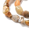 Natural Crazy Agate Beads Strands G-P497-01C-08-4