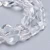 Natural Quartz Crystal Beads Strands G-G841-A12-3