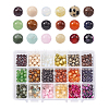 Yilisi 450Pcs 18 Colors Natural & Synthetic Gemstone Beads G-YS0001-10-17