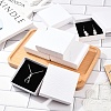 6Pcs Square Cardboard Necklace Box CBOX-YW0001-05E-4