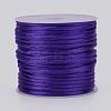 Nylon Satin Rattail Cords NWIR-L006-1.5mm-08-1