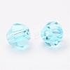 Faceted Bicone Imitation Crystallized Crystal Glass Beads X-G22QS052-2