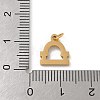 304 Stainless Steel Charms LS-STAS-R001-04G-07-3