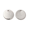 Non-Tarnish 304 Stainless Steel Charms STAS-L207-24D-P-1