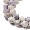Natural Purple Turquoise Beads Strands G-K382-A09-02-4