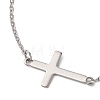 201 Stainless Steel Link Bracelets BJEW-JB13129-3