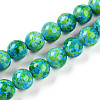 Synthetic Turquoise Beads Strands TURQ-T004-08A-06-1