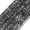 Transparent Crackle Glass Beads Strands X-GLAA-NH0001-04D-1