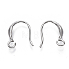 304 Stainless Steel Earring Hooks STAS-S079-163-2