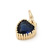Brass Micro Pave Cubic Zirconia Pendants LS-KK-H204-01KCG-01-2