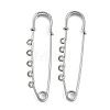 304 Stainless Steel Safety Pins Brooch Findings STAS-K252-05C-P-1