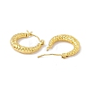 Ion Plating(IP) 304 Stainless Steel Twist Rope Chunky Hoop Earrings for Women EJEW-I267-04G-2