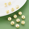 Opaque Acrylic Beads MACR-S373-69-A04-6