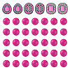 56Pcs 4 Styles Silicone Beads FIND-TA0010-75D-1