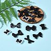 70Pcs 7 Styles Opaque Acrylic Beads MACR-FS0002-12-9