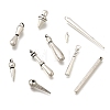 50Pcs 10 Styles Tibetan Style Alloy Charms FIND-CJ0006-06-8