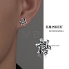 Brass Stud Earrings for Men WG7D598-01-4