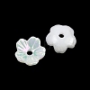 UV Plating Opaque Acrylic Bead Cap OACR-K001-45A-2