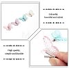 CHGCRAFT 40Pcs 10Pcs Acrylic Alligator Hair Clips MRMJ-CA0001-31-5