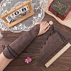 Viking Adjustable Polyester Cord Bracelets AJEW-WH20816-233B-B-3