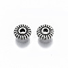 Tibetan Style Alloy Spacer Beads X-TIBEP-S319-117AS-RS-2