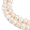 Natural Cultured Freshwater Pearl Beads Strands PEAR-I007-07Y-07A-4