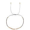 Mother's Day Glass Seed Bead & Natural Gemstone Braided Bead Bracelets for Women SK3516-16-1