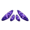 Transparent Resin Wing Earrings Pendants FIND-TAC0006-58C-2