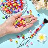 208Pcs Acrylic European Beads OHAR-FS0001-02B-4