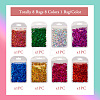 8 Bags 8 Colors Nail Art Glitter Sequins MRMJ-TA0001-29-4